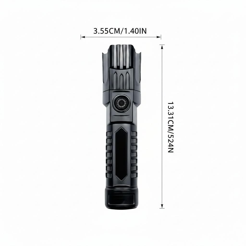 BEAMFLOW – Hochleistungs-Taschenlampen-Set für Wanderungen & Baustellen