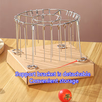 GRILLTOWER – Stainless Steel Vertical Skewer Rack Set