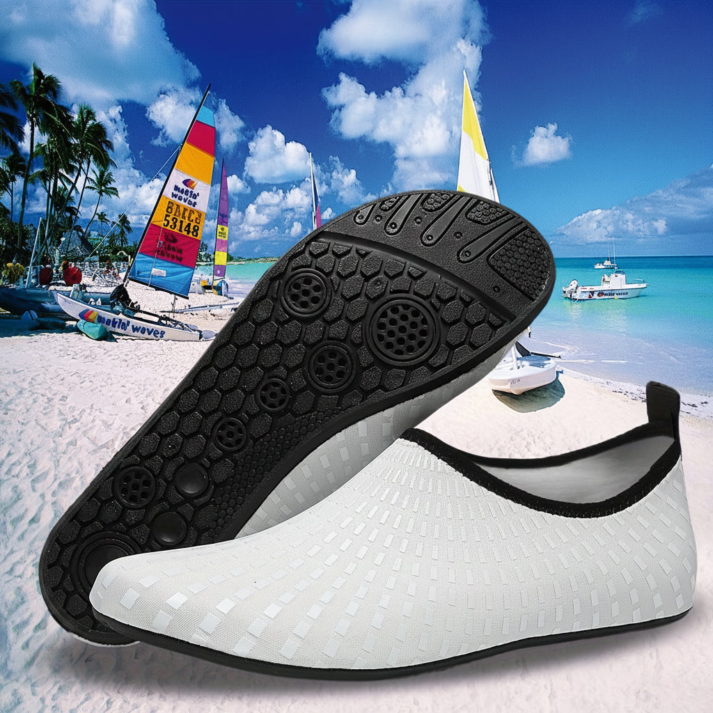 AQUAFLOW – Quick-Dry Water Shoes with Non-Slip Sole for Beach & Swimming