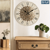 ROMEWICK Retro Roman Wooden Wall Clock