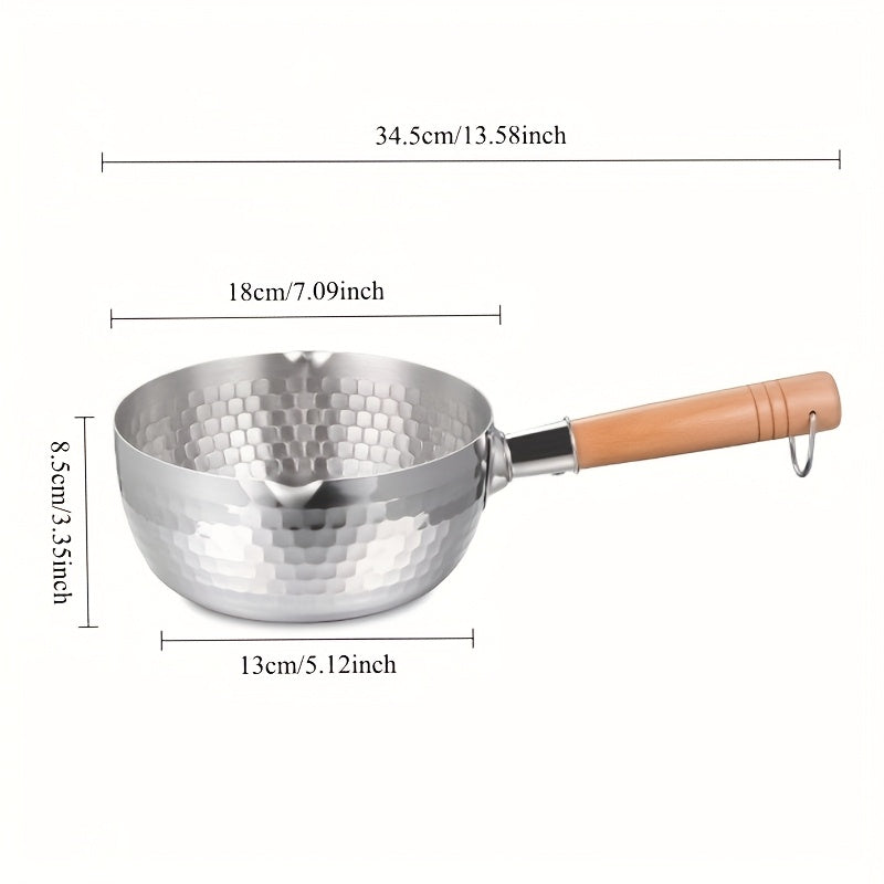 TOKYOVAULT – Elegant Stainless Steel Skillet for Versatile Cooking