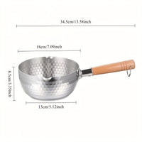 TOKYOVAULT – Elegant Stainless Steel Skillet for Versatile Cooking