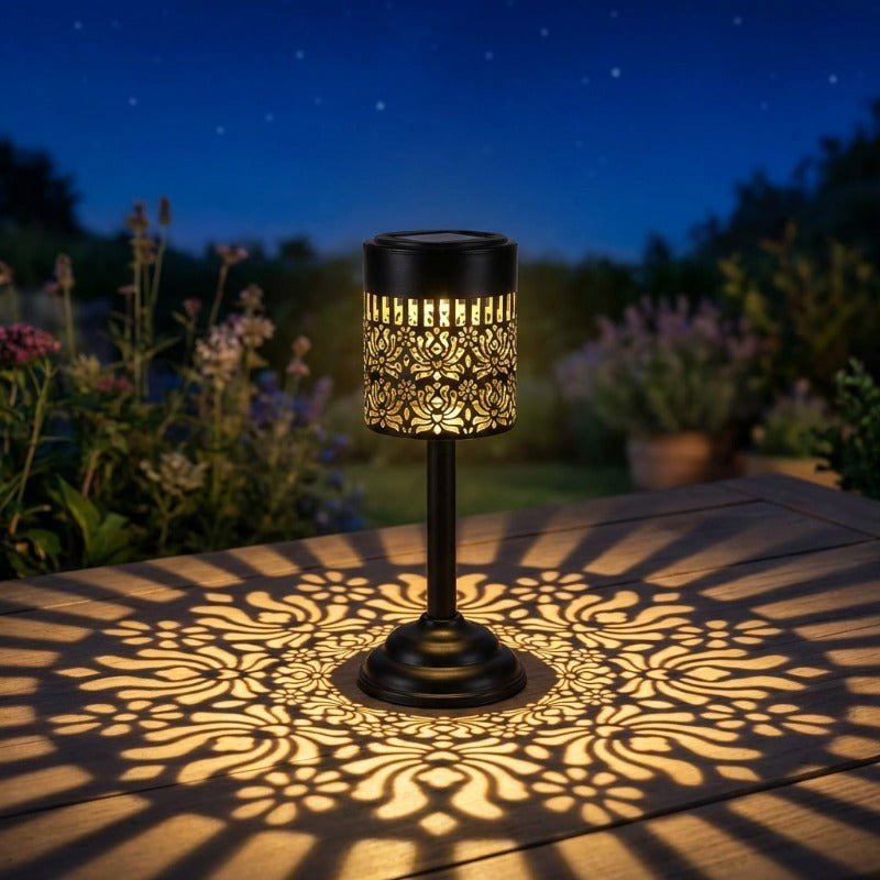 PEONIA – Solar-Powered Peony Flower Outdoor LED Garden Lamp