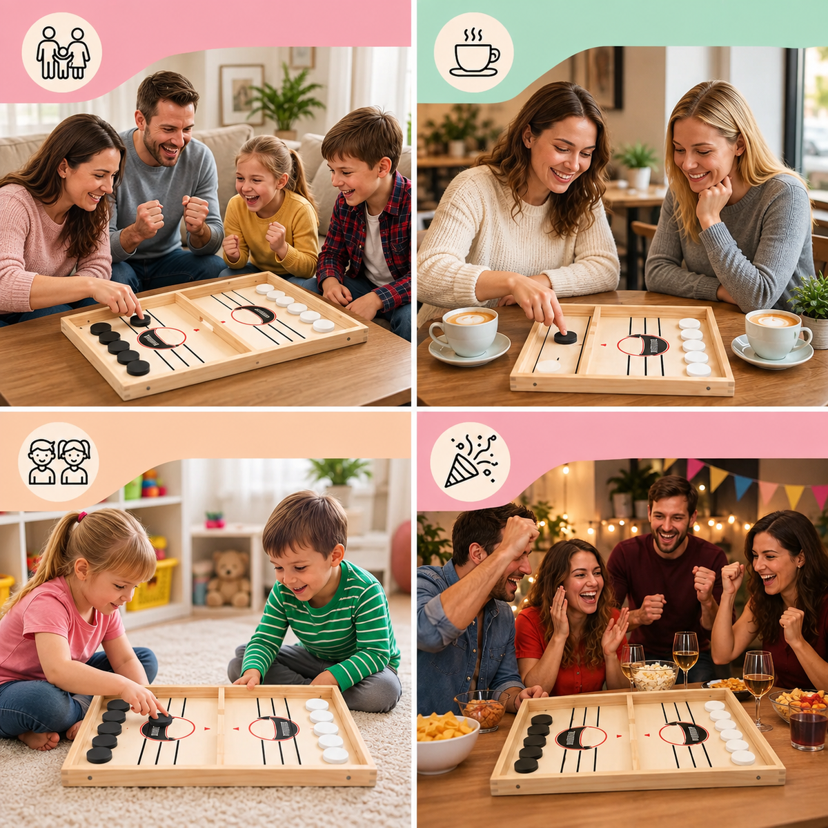 PUCKWAVE – Puck Flick Game for Lively Tabletop Play