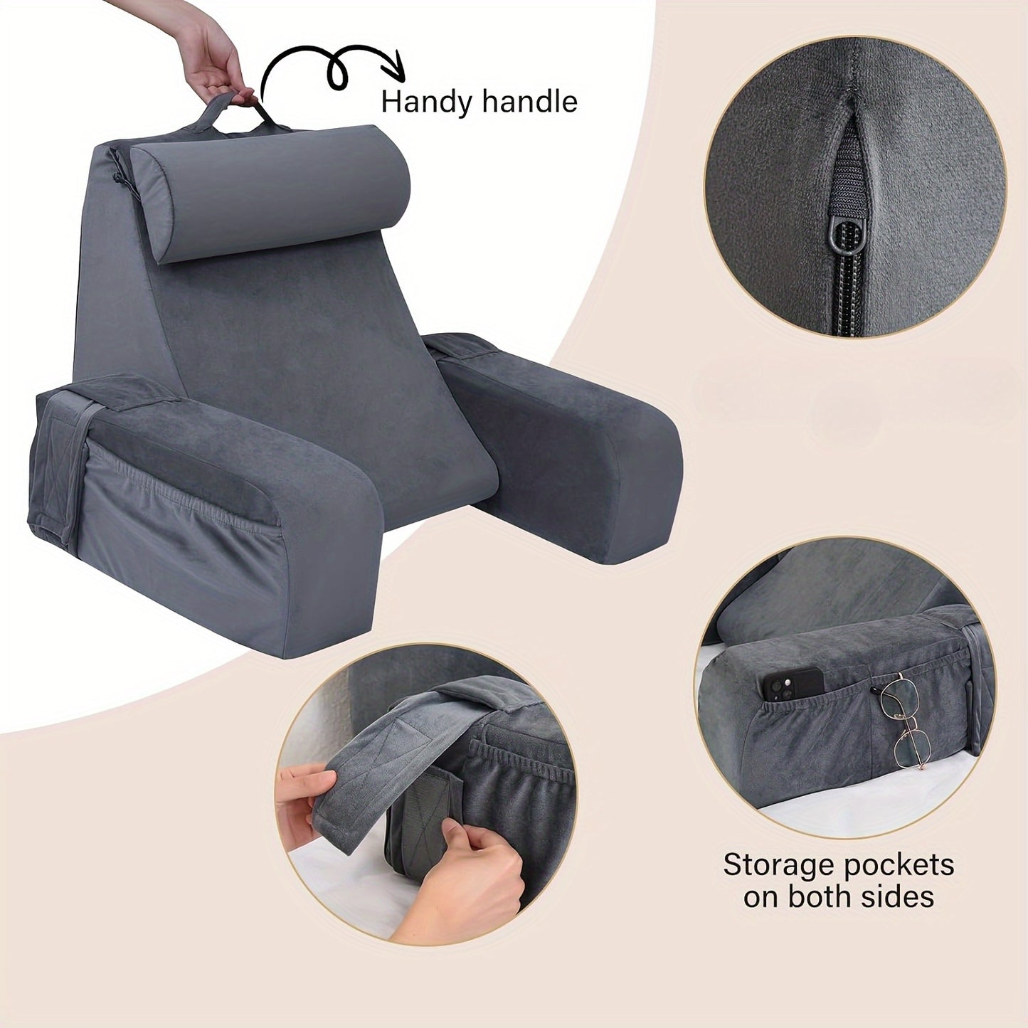 DOZELUXE – Ergonomic Office Nap Cushion for Everyday Relaxation