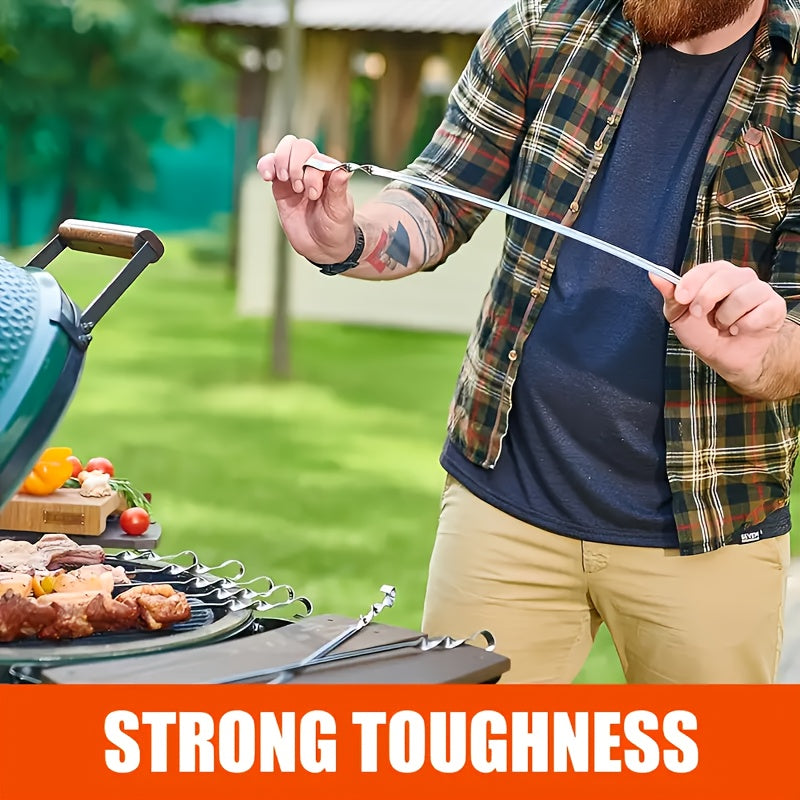 SKEWERPRO – Long Handle BBQ Skewers Set