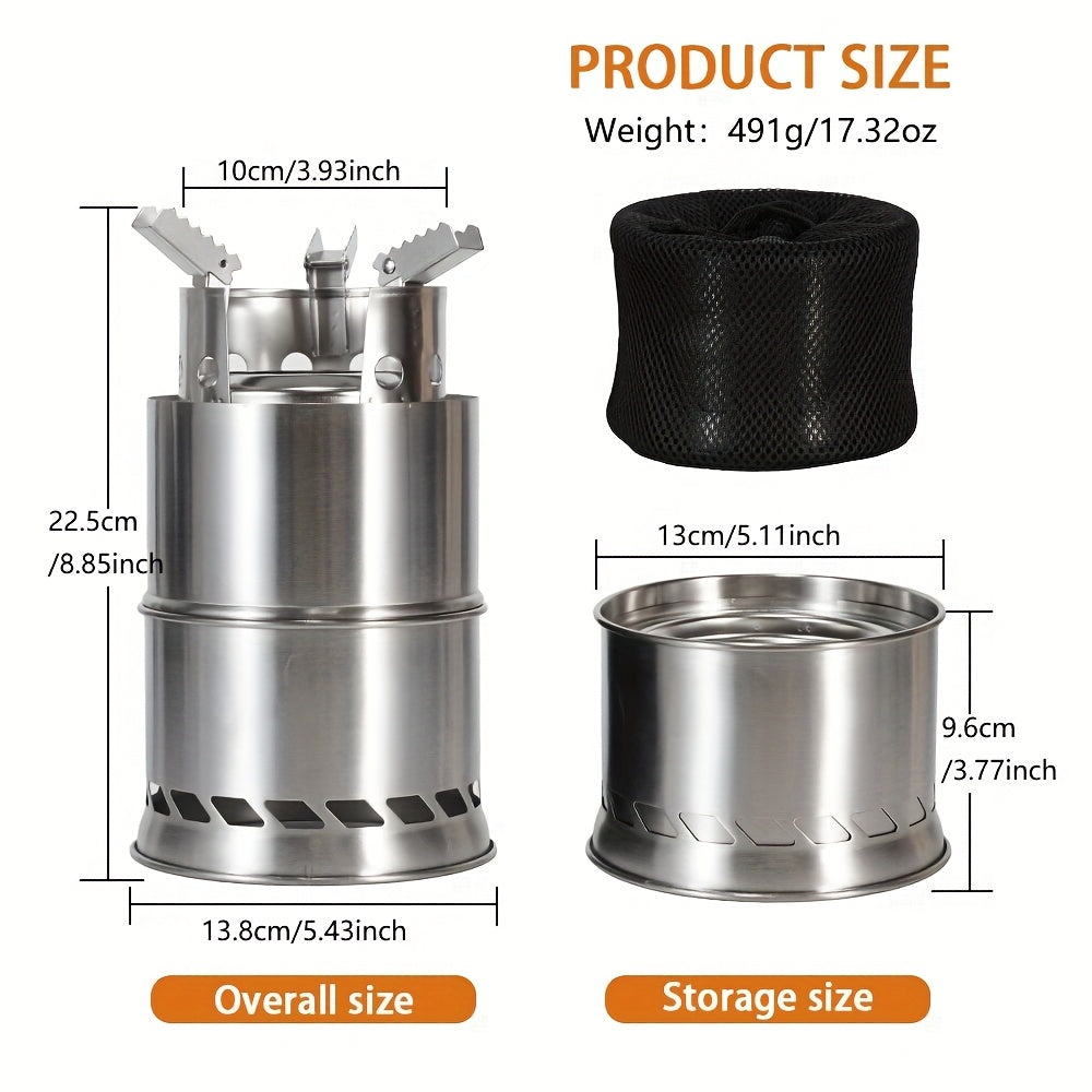 BLAZENEST – Portable Wood Burning Camping Stove