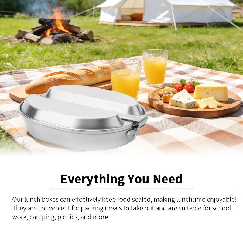 MEALTREK – Stainless Steel Camping Lunch Box