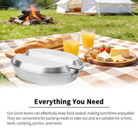 MEALTREK – Stainless Steel Camping Lunch Box