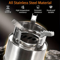 BLAZENEST – Portable Wood Burning Camping Stove