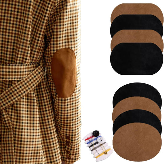 SUEDEFLOW – Oval Repair Patches for Jackets & Sweaters