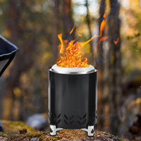 EMBERNEST – Portable Fire Bowl with Stand for Outdoor Warmth