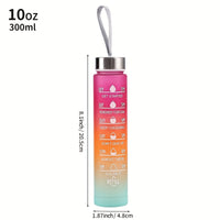 HYDRAGRAD – Gradient Water Bottle with Straw