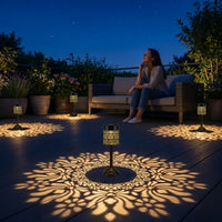 PEONIA – Solar-Powered Peony Flower Outdoor LED Garden Lamp