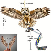 NATURELIVA – Decorative Owl Bird Deterrent for Outdoor Spaces