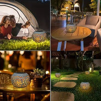 SOLARIS – Outdoor Solar Metal Table Lamp