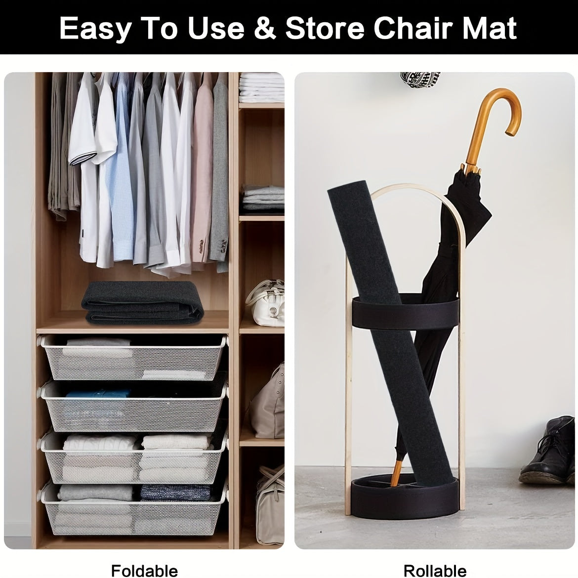 FLOORFLOW – Premium Chair Mat for Hardwood & Office Floors