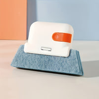 CREVICLEAN – Handheld Multi-Surface Cleaning Brush with Grooves & Crevice Tool