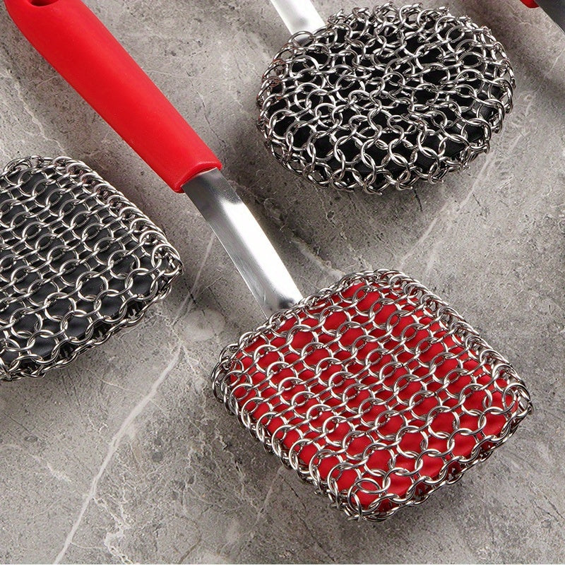 CHAINFLOW – Stainless Steel Grill Scrubber Bristle-Free Design
