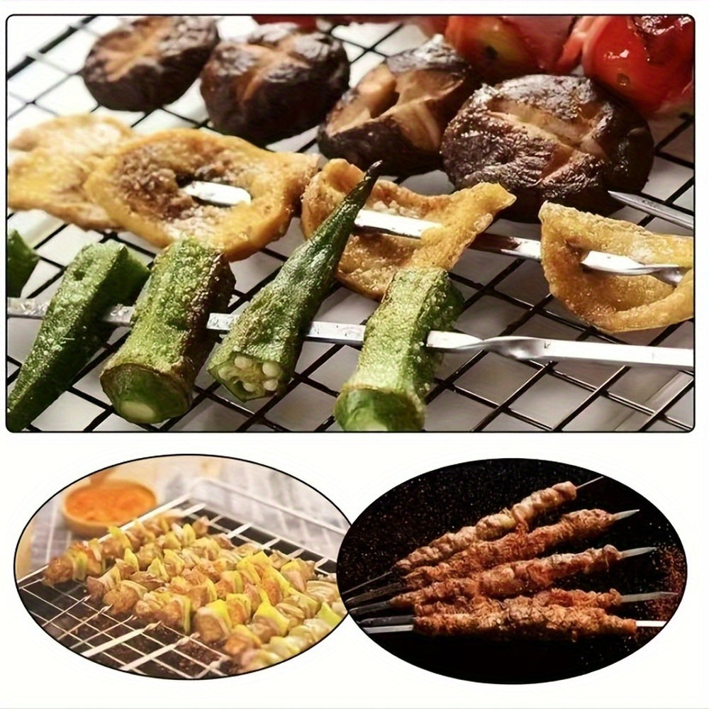 GRILLSPIKE – Stainless Steel BBQ Skewers Set