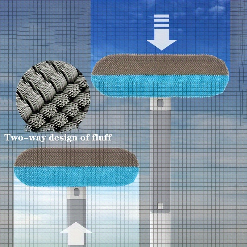 MAGNISWIPE – Multi-Purpose Window Cleaning Brush with Detachable Screen