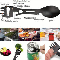 TRAILSYNC – Multifunction Camping Spork Tool for Outdoor Dining