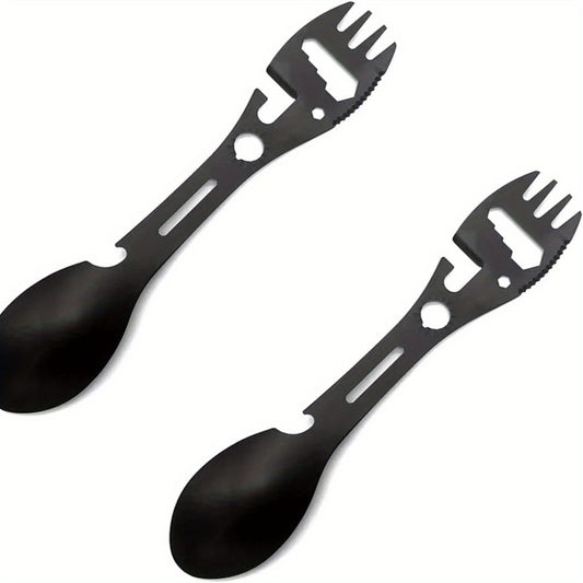 TRAILSYNC – Multifunction Camping Spork Tool for Outdoor Dining