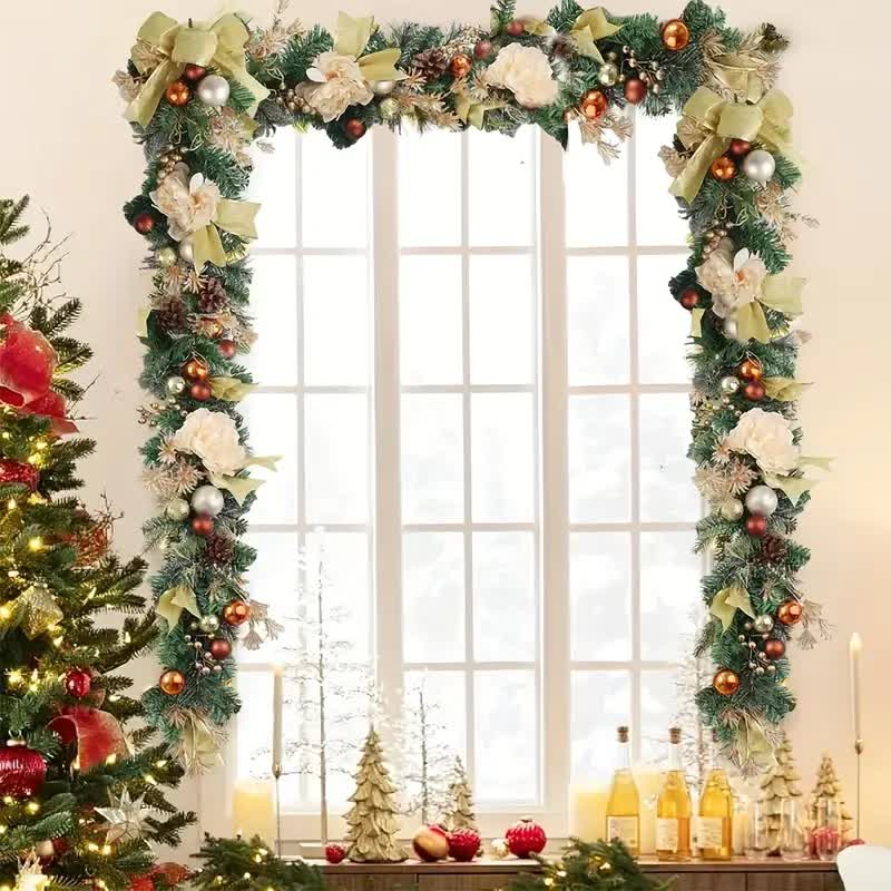 FESTIVEVINE – Christmas Garland for Elegant Holiday Displays