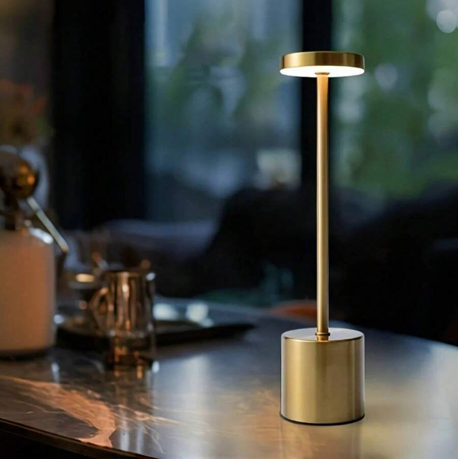 FLARELUX – Portable Dimmable LED Desk Lamp for Ambient Indoor and Outdoor Lighting