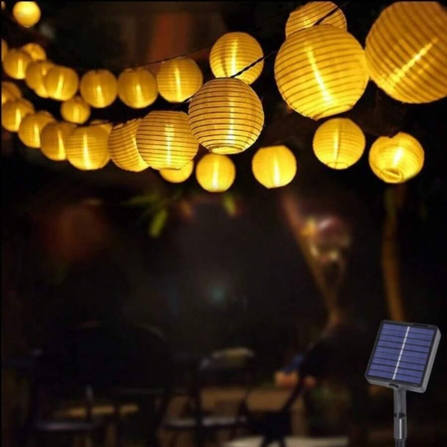 SOLARIA – Solar Powered Outdoor LED String Lights for Garden and Party Decoration