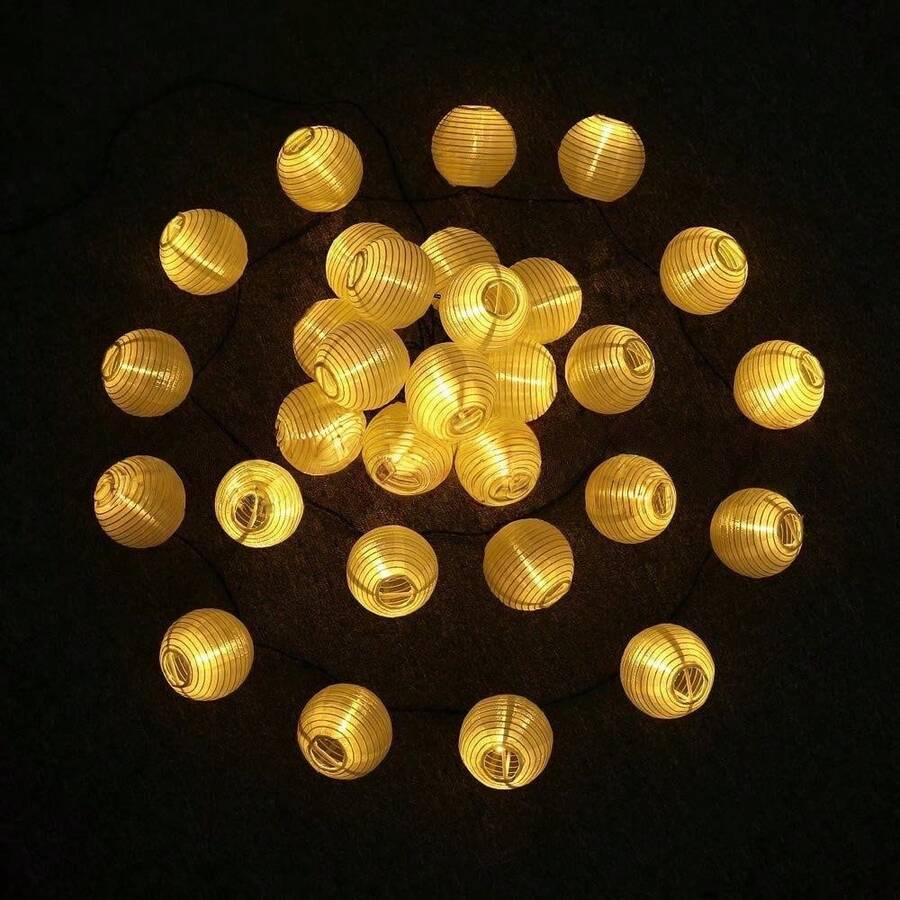SOLARIA – Solar Powered Outdoor LED String Lights for Garden and Party Decoration