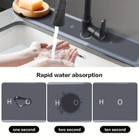 FAUCETDRY – Absorbent Faucet Splash Mat