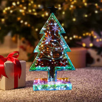 PINEVISION – 3D Infinity Light Decor for Enchanting Festive Ambience