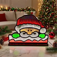 SANTALUME – 3D Santa Face Night Lamp for Soft Holiday Glow