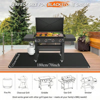 FLAMESHIELD – Outdoor BBQ Fire-Resistant Mat for Heat, Oil, and Surface Protection