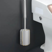 LUXCLEANSE – Wall Mounted Quick Dry Toilet Brush Set