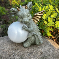 DINOGLOW – Solar Meditation Dinosaur Statue Light