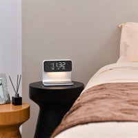 GLOWDOCK – 3-in-1 Bedside Lamp with Easy Wireless Charging