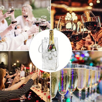 CHILLTOTE – Portable PVC Wine Cooler Bag for Elegant Beverage Carrying and Party Display