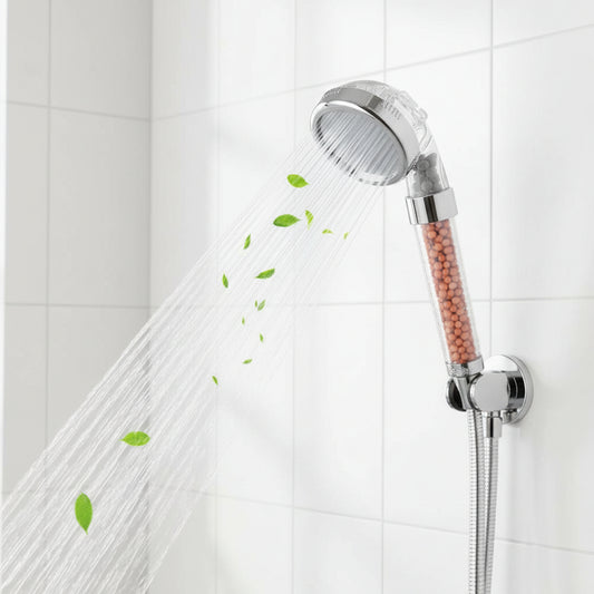 PUREFLOWIX – Hochdruck Filterperlen Duschkopf