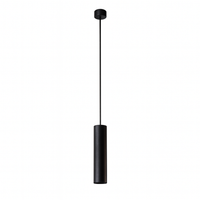 TUBELORIA – Black Tube Pendant Light for Focused Illumination