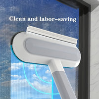 MAGNISWIPE – Multi-Purpose Window Cleaning Brush with Detachable Screen