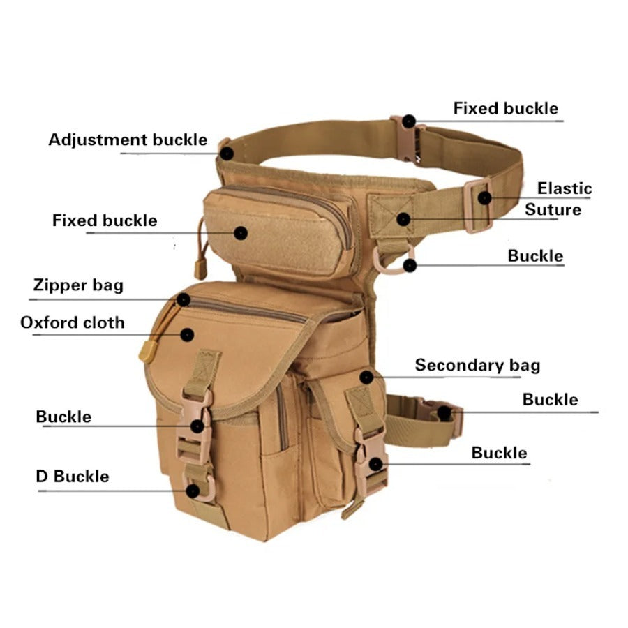 TACTIVEX – Tactical Drop Leg Waist Bag