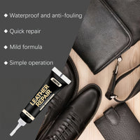 LEATHERLIVA – Black PU Leather Edge Filler Repair Cream