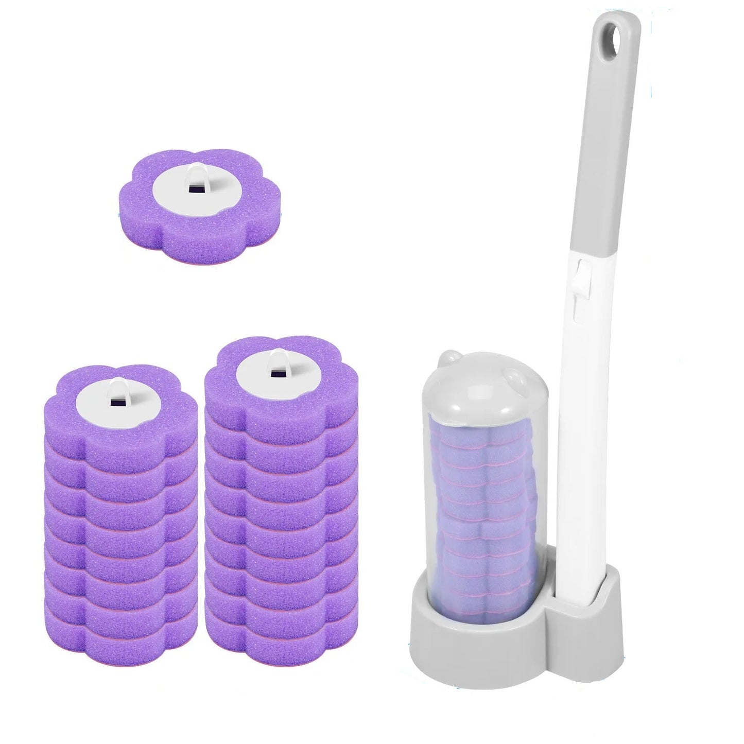 HYGIENIXPRO – Disposable Toilet Brush Cleaning Kit