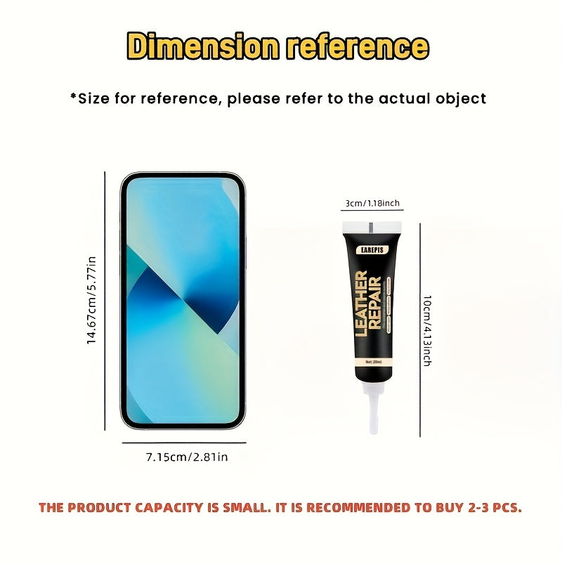 LEATHERLIVA – Black PU Leather Edge Filler Repair Cream