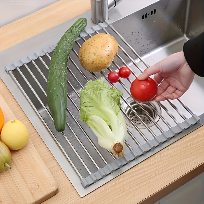 ROLLSINK – Stendibiancheria in acciaio inox arrotolabile