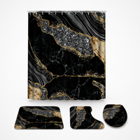 MARBLIS – Marble Print Shower Curtain for Elevated Bath Styling