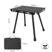 TACTITABLE – Bærbart foldbart campingstolbord