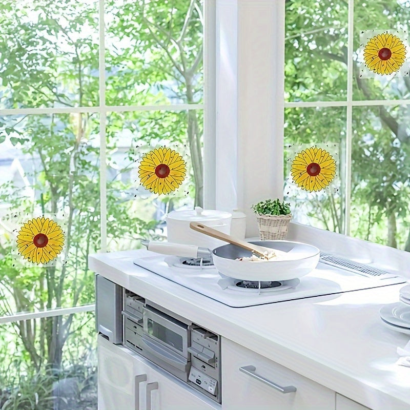 FLYFLOW – Sticky Window Insect Traps for Kitchens & Plants